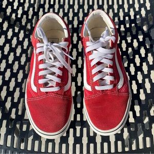 Red Old Skool Vans